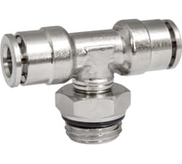 Фитинг цанга тройник, поворотный Cn-T-1/4M-6 для полиуретана и пластиковых трубок PI TOOLS Арт. 5680