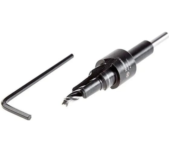 Сверло под конфирмат FLEX DR WD DBL FLUTE 4х50 мм, зенкер 11 мм, евровинт 7 мм Hammer 202-272
