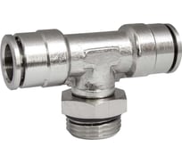 Фитинг цанга тройник, поворотный Cn-T-3/8M-10 для полиуретана и пластиковых трубок PI TOOLS Арт. 5741