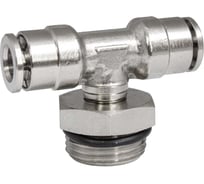 Фитинг цанга тройник, поворотный Cn-T-3/8M-6 для полиуретана и пластиковых трубок PI TOOLS Арт. 5727