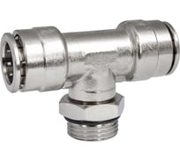 Фитинг цанга тройник, поворотный Cn-T-3/8M-12 для полиуретана и пластиковых трубок PI TOOLS Арт. 5758