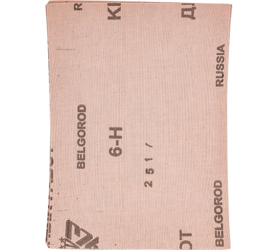 Лист шлифовальный (10 шт; 170х240 мм; 6Н; P180) БАЗ 960000051548