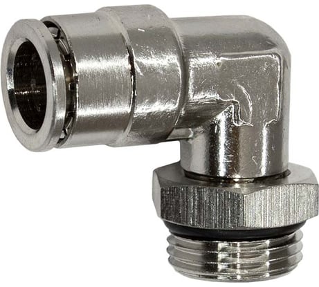 Цанга угловая, резьбовая PI TOOLS Cn-L-3/8M-10 для фторопластовых и полиуретановых трубок. Арт. 5598