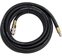 Шланг с фитингами рапид, маслостойкая термопластичная резина, 15 бар, 10x15 мм, 5 м FUBAG 170218