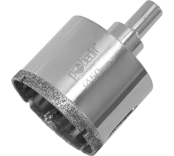 Коронка алмазная по стеклу и керамограниту 50x67 мм Pobedit 3009050