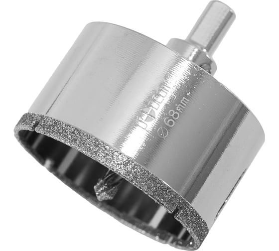 Коронка алмазная по стеклу и керамограниту 68x67 мм Pobedit 3009068