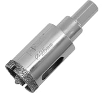 Коронка алмазная по стеклу и керамограниту 25x67 мм Pobedit 3009025