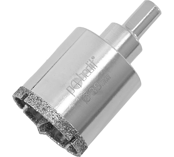 Коронка алмазная по стеклу и керамограниту 38x67 мм Pobedit 3009038