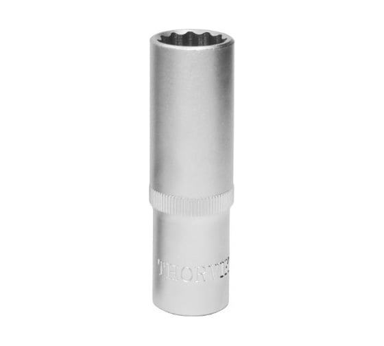 Головка торцевая глубокая 12-гранная 43497 DR 22 мм THORVIK FS31222 53006 1