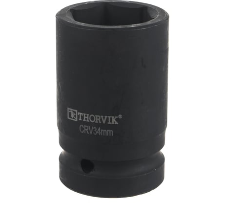 Головка торцевая для ручного гайковерта 1DR 34 мм THORVIK 52787