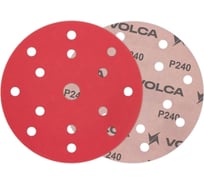 Диск ONYX 150 мм, 15 отверстий, Р240, 50 шт VOLCA  71150150240
