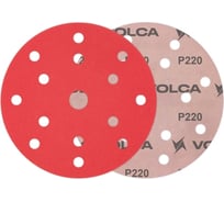 Диск ONYX 150 мм, 15 отверстий, Р220, 50 шт VOLCA  71150150220
