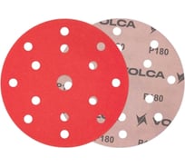 Диск ONYX 150 мм, 15 отверстий, Р180, 50 шт VOLCA  71150150180