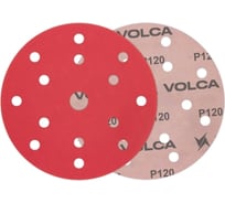 Диск ONYX 150 мм, 15 отверстий, Р120, 50 шт VOLCA  71150150120