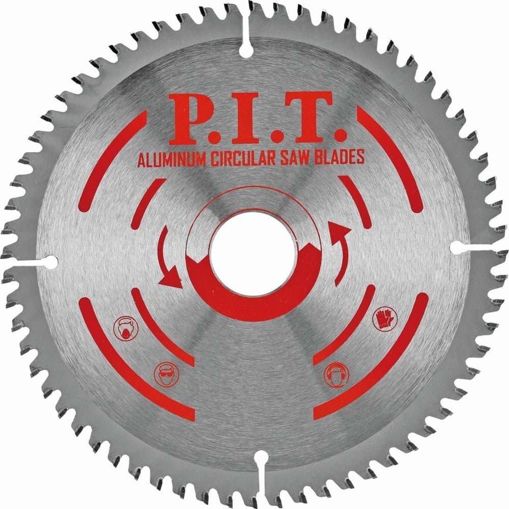 Диск пильный по алюминию 255x30x2.4 мм 100T P.I.T. ACTW05-255T100 ...