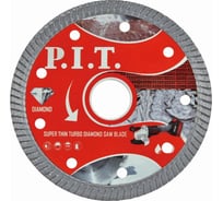 Диск алмазный отрезной, сверхтонкий, 180x22.2x1.6 мм Turbo P.I.T. ACTW03-T180A