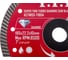 Диск алмазный отрезной, сверхтонкий, 180x22.2x1.6 мм Turbo P.I.T. ACTW03-T180A 4