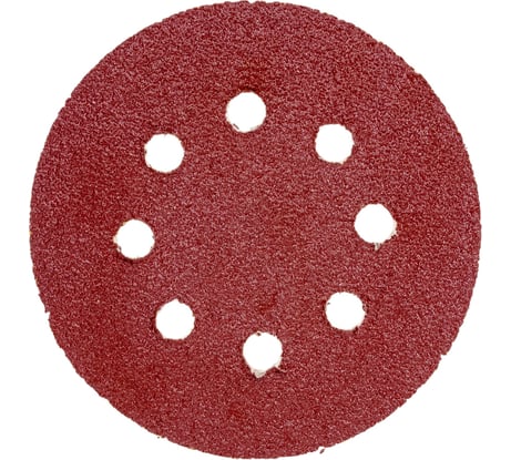 Круг шлифовальный самоклеющийся (5 шт; 125 мм; P40; 8 отверстий) AV Steel AV-821604