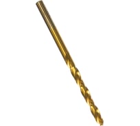 Сверло по металлу нитрид титана HSS-TiN DIN 338 (10 шт; 5x52х86 мм) D.BOR 4200500T3D