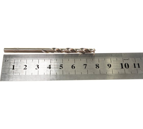 Сверло по металлу шлифованное HSS-G DIN 338 (10 шт; 4.6x47х80 мм) D.BOR 410046003D