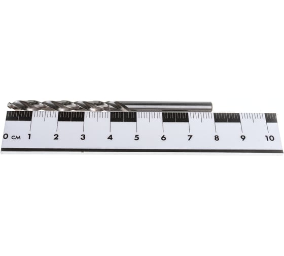 Сверло по металлу шлифованное HSS-G DIN 338 (10 шт; 4.5x47х80 мм) D.BOR 4100450T3D