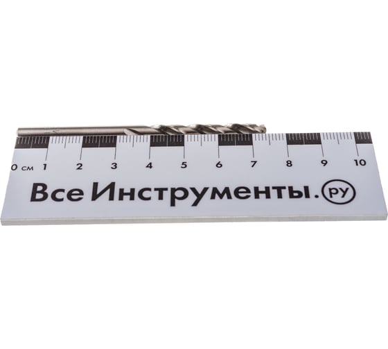 Сверло по металлу шлифованное HSS-G DIN 338 (10 шт; 4.2x43х75 мм) D.BOR 4100420T3D