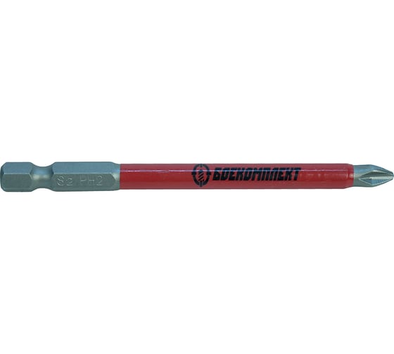 Бита (10 шт; PH2x90 мм; сталь S2) БОЕКОМПЛЕКТ BPH2-90-10L