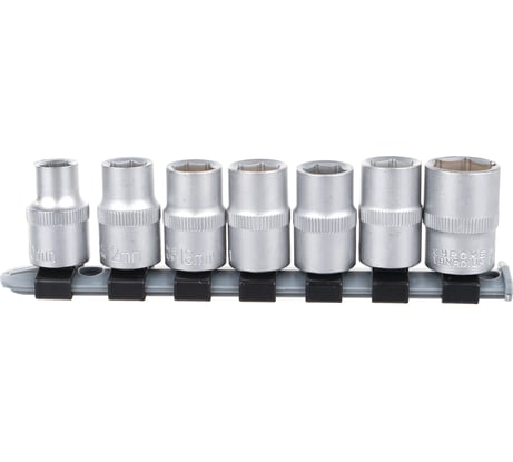 Набор головок шестигранных (7 пр; 10-19 мм; 1/2") СЕРВИС КЛЮЧ 77555