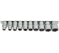 Набор головок 6-гранных (10 пр; 1/2"; 8-22 мм) СЕРВИС КЛЮЧ 77550