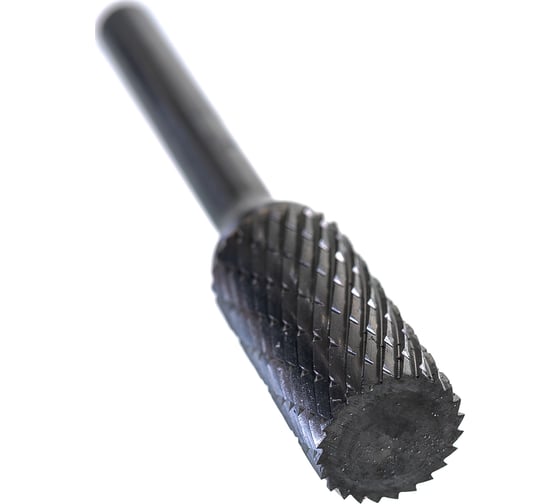 Бор-фреза форма А цилиндр с гладким торцом (12.7x25 мм; хвостовик 6 мм) D.BOR 9F-10127K02D 1