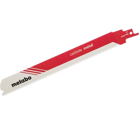 Пилка S1155CHM CARBIDE (1 шт; 225/3 мм) для сабельных пил Metabo 626557000