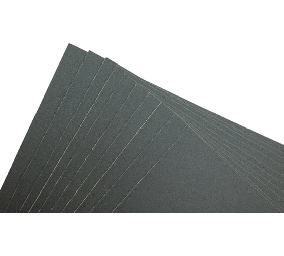 Водостойкая наждачная бумага KINGSIZE 230x280 мм, 10 шт, P400 ABRAFORM AF-KS10-P400