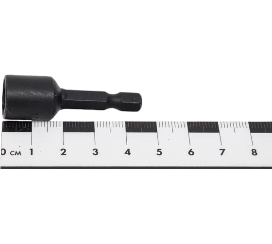 Бита с торцевой головкой магнитная 1/4"x10 мм для шуруповёрта JTC-12S4510