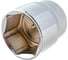 Головка торцевая JTC 6-гранная 1/2" х 34мм, длина 42мм -43834 587633 1