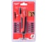 Угловая насадка SHOCKWAVE 1/4" с комплектом бит 10 шт Milwaukee 4932471274 10