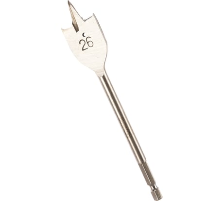 Сверло перовое по дереву HCS 26х152 мм REDVERG 600291 6621149