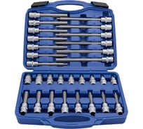 Набор головок со вставками HEX 5-19 мм, L55-200 мм, 30 предметов AV Steel AV-921065