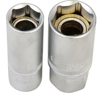 Набор шестигранных головок 1/2" для свечей зажигания с магнитом, 2 предмета AV Steel AV-920075