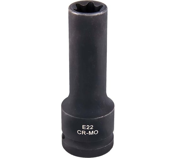 Головка ударная удлиненная 3/4", E22 AV Steel AV-733122 1