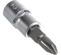 Головка со вставкой 1/4", PH2 AV Steel AV-506002