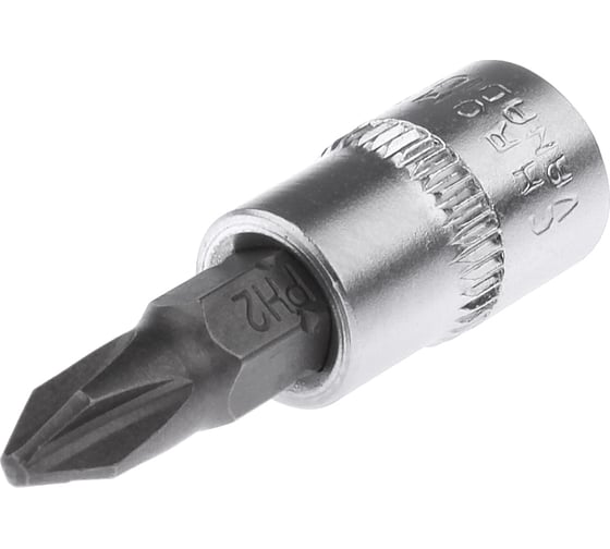 Головка со вставкой 1/4", PH2 AV Steel AV-506002