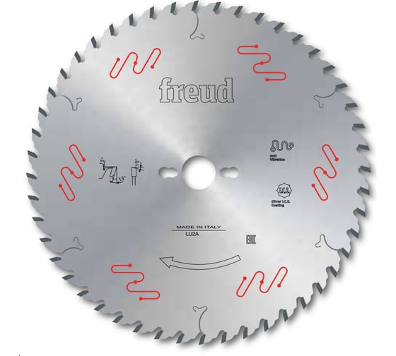 Диск пильный по дереву 170x3.2x50 мм, Z32, HM Freud Lu2A 0503