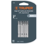 Набор бит 51 мм 5 шт. Truper РZ-25 17799