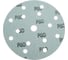 Диск абразивный с липучкой DTC-Film (green) 150 мм, 15 отверстий, P80, 5 шт BRUSHTEX 150G15-80 2
