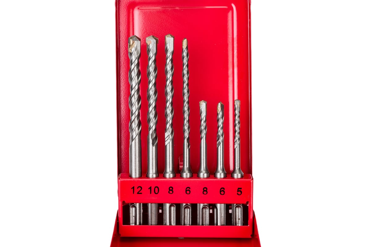 Буры для перфоратора SDS+ набор 7 шт. Кедр 28124 - выгодная цена ...