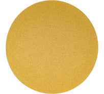 Диск абразивный с липучкой Sandpaper (yellow) 150 мм, без отверстий, P100, 5 шт BRUSHTEX 150Y0-100