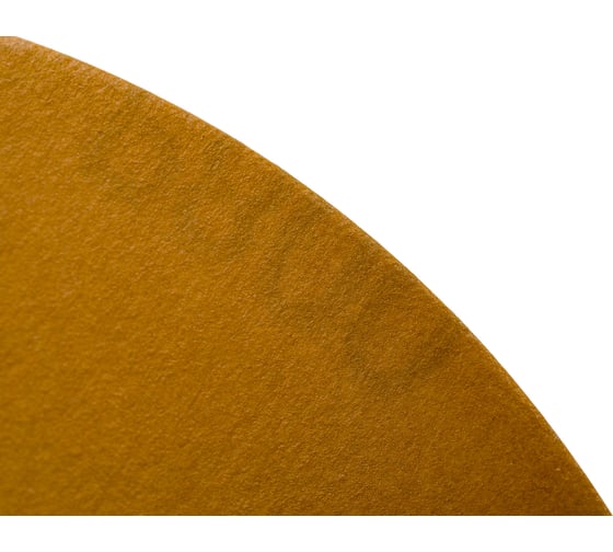 Диск абразивный с липучкой Sandpaper (yellow) 150 мм, 15 отверстий, P800, 5 шт BRUSHTEX 150Y15-800