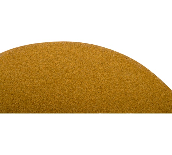 Диск абразивный с липучкой Sandpaper (yellow) 150 мм, 8 отверстий, P180, 5 шт BRUSHTEX 150Y8-180