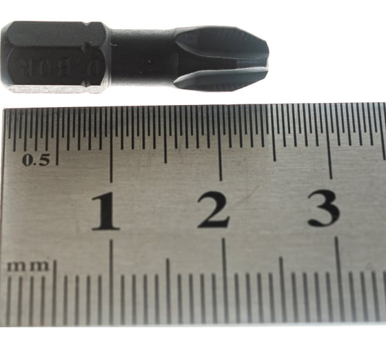 Бита IMPACT Torsion (10 шт; Ph3; 25 мм) для ударного импульсного инструмента D.BOR D-ITA-PH03-025-010