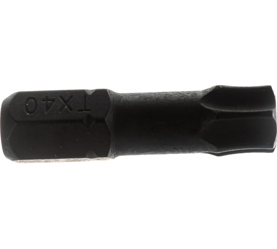 Бита IMPACT Torsion (10 шт; T40; 25 мм) для ударного импульсного инструмента D.BOR D-IT-T40-025-010
